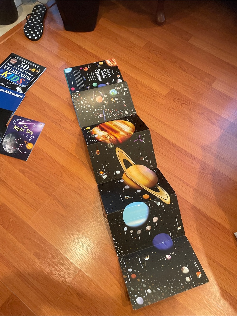 Osborne fold-out Solar System book and other Assorted Kids Space Books - - Picture 4 of 13